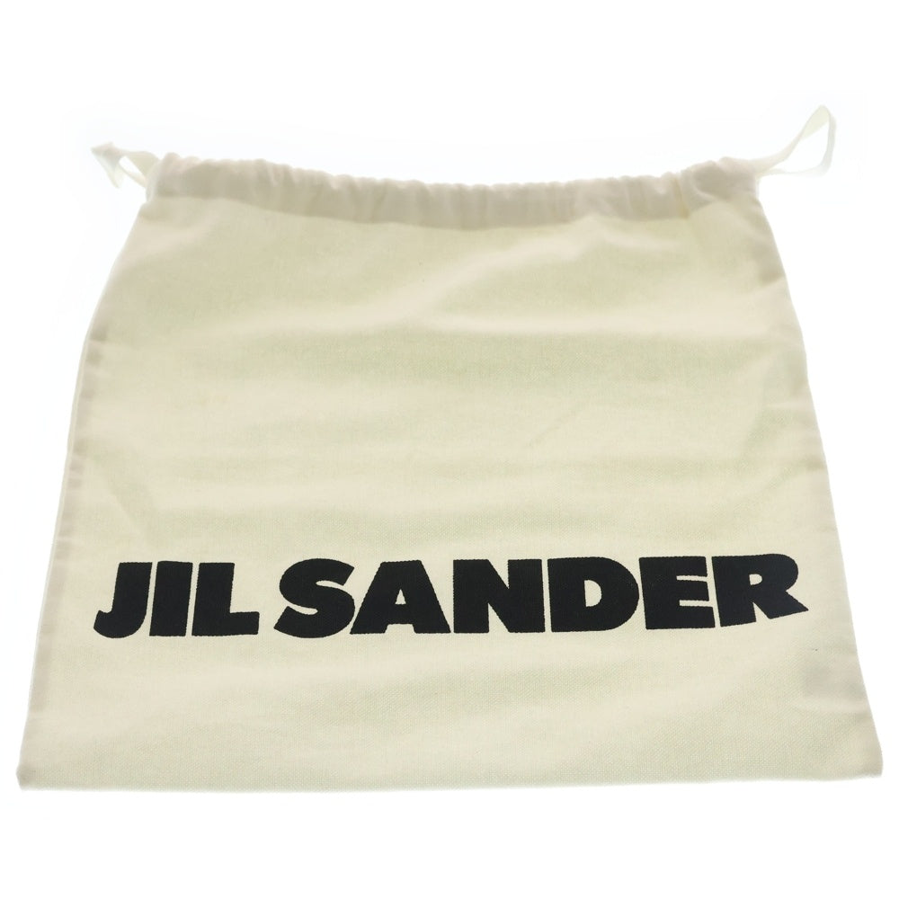 JIL SANDER(ジルサンダー) CANNOLO MINI カンノーロ ミニ レザー ショルダーバッグ ブラック レディース