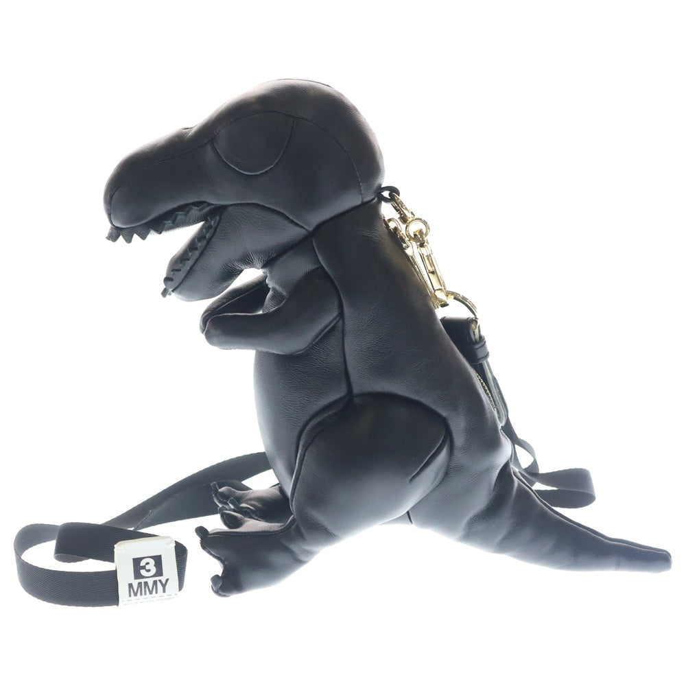 MAISON MIHARAYASUHIRO(メゾンミハラヤスヒロ) DOLLS T-REX Mini Bag ティーレックス ミニ レザーショルダーバッグ ブラック A13BG710 レディース