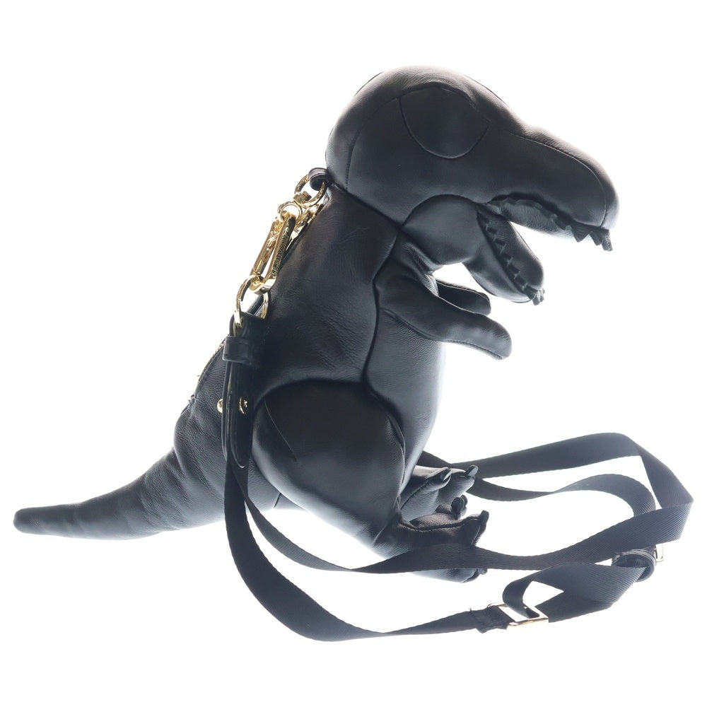 MAISON MIHARAYASUHIRO(メゾンミハラヤスヒロ) DOLLS T-REX Mini Bag ティーレックス ミニ レザーショルダーバッグ ブラック A13BG710 レディース