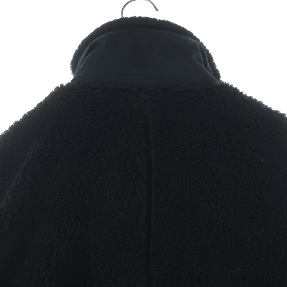 MAISON MIHARAYASUHIRO(メゾンミハラヤスヒロ) 24AW huge boa blouson ジップアップ ヒュージボアブルゾン ボアジャケット ブラック A13BL591
