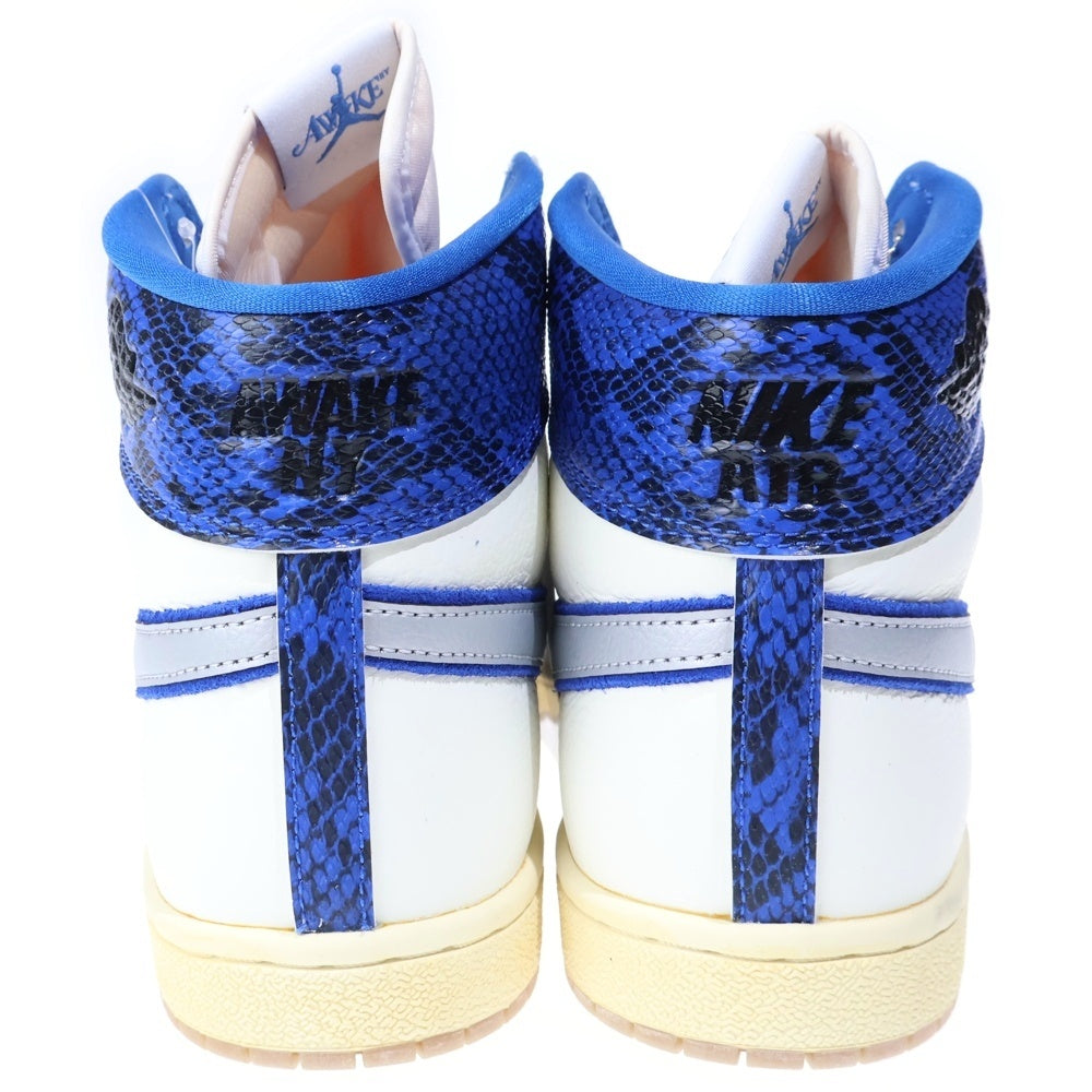 NIKE(ナイキ) ×AWAKE NY JORDAN AIR SHIP PE SP アウェイク ニューヨーク ジョーダン1 エアシップ ハイカットスニーカー ホワイト/ブルー US10.5/28.5cm FN8675-104