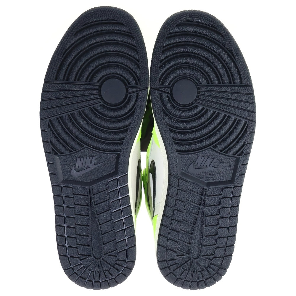 NIKE(ナイキ) AIR JORDAN 1 HIGH OG VOLT VISIONAIRE エアジョーダン 1 ボルト ヴィジョネア ハイカットスニーカー イエロー/ホワイト US10.5/28.5cm 555088-
