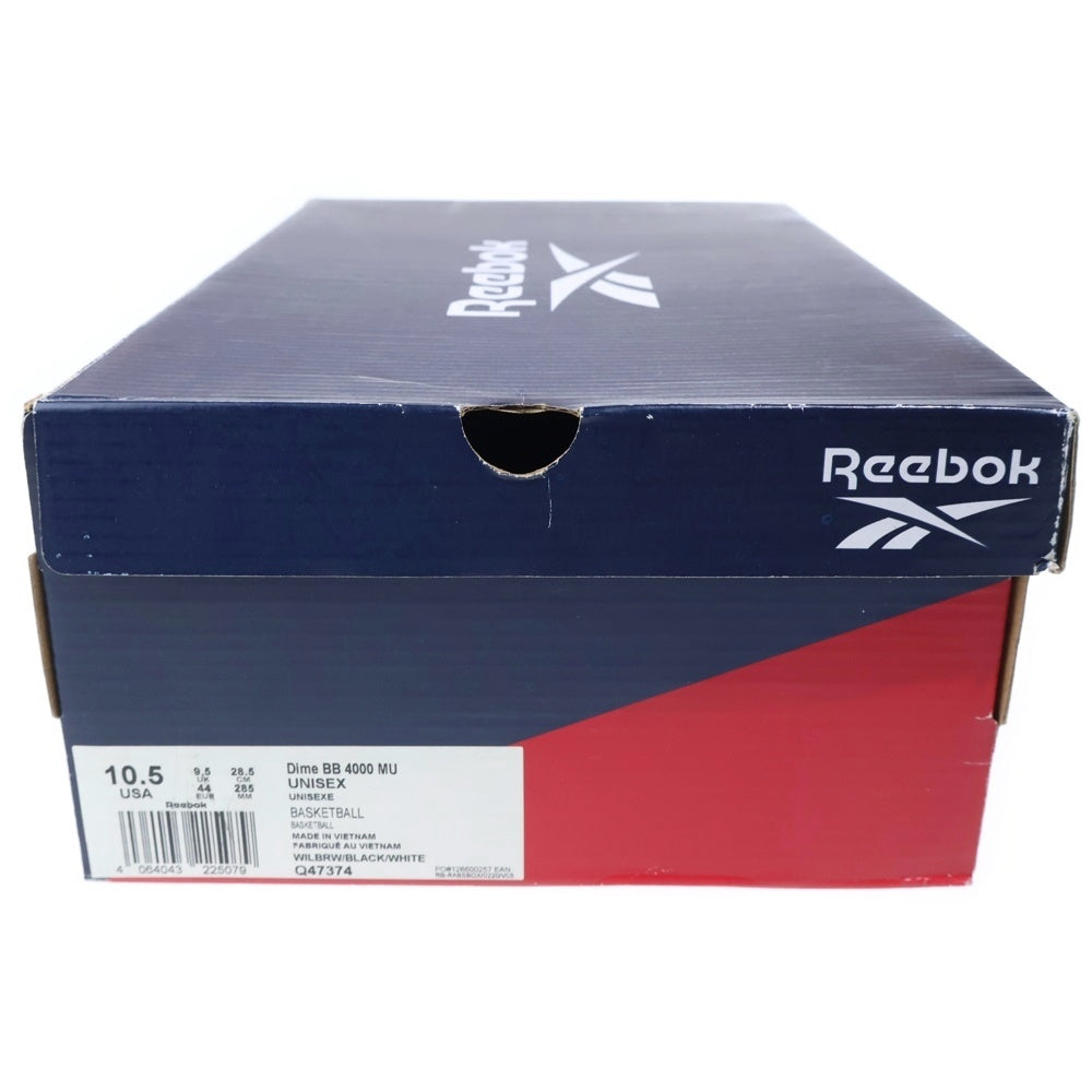 Reebok(リーボック) ×DIME BB4000 WILD BROWN ダイム ワイルドブラウン スウェード ローカットスニーカー US10.5/28.5cm Q47374