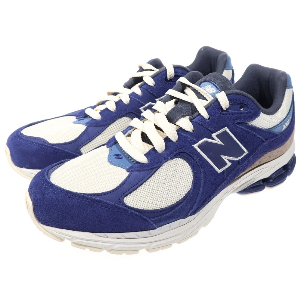 New Balance(ニューバランス) M2002RG 2002NAVY スウェード ローカットスニーカー ネイビー/ホワイト US10/28cm