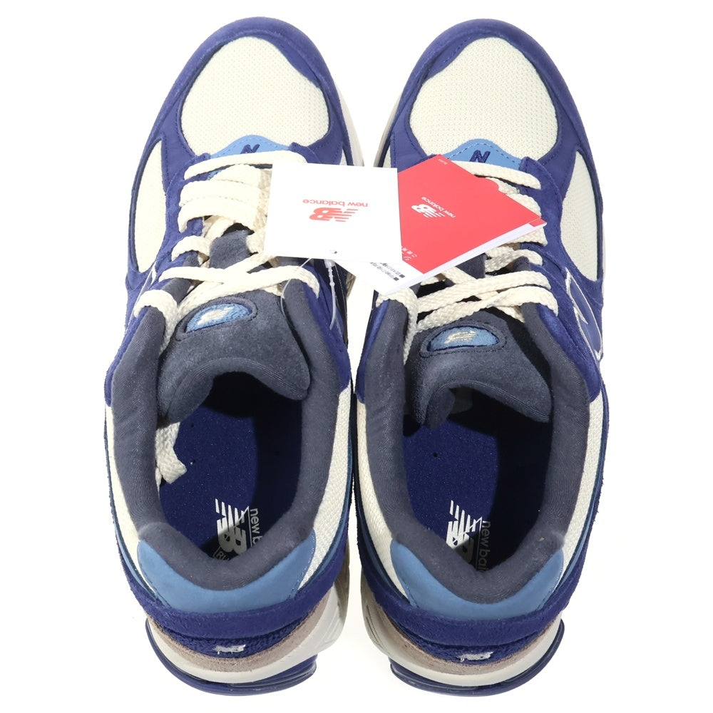 New Balance(ニューバランス) M2002RG 2002NAVY スウェード ローカットスニーカー ネイビー/ホワイト US10/28cm