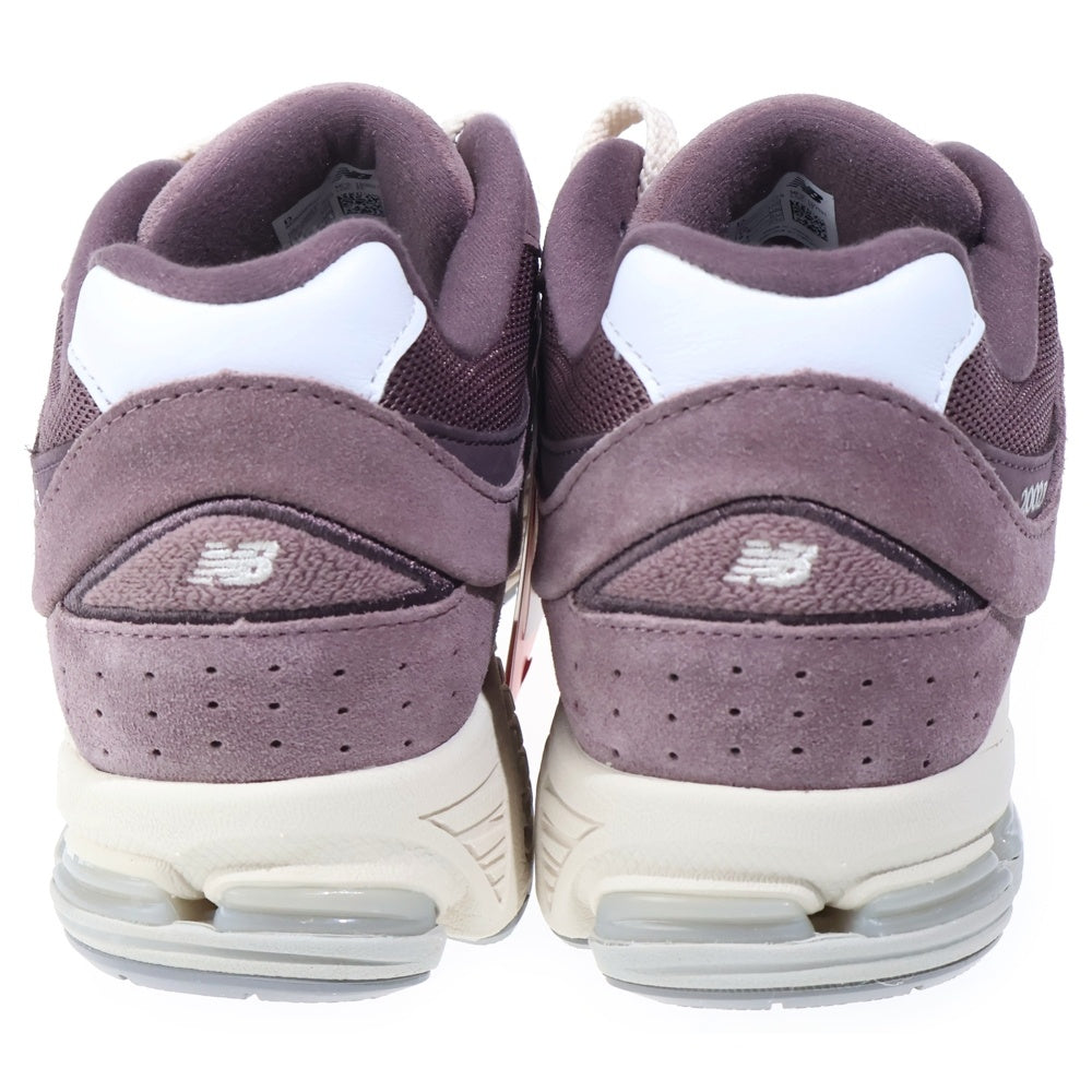 New Balance(ニューバランス) M2002RHD 2002 BLACK FIG ブラックフィグ スウェード ローカットスニーカー バーガンディ US10/28cm