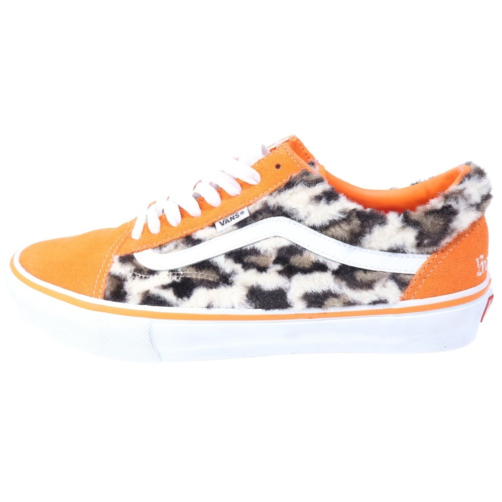 SUPREME(シュプリーム) 23AW ×Leopard Old Skool バンズ レオパード オールドスクール ローカットスニーカー オレンジ US10.5/28.5cm VN0A5FCBORA