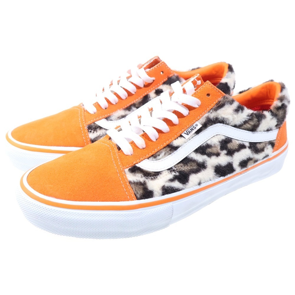 SUPREME(シュプリーム) 23AW ×Leopard Old Skool バンズ レオパード オールドスクール ローカットスニーカー オレンジ US10.5/28.5cm VN0A5FCBORA