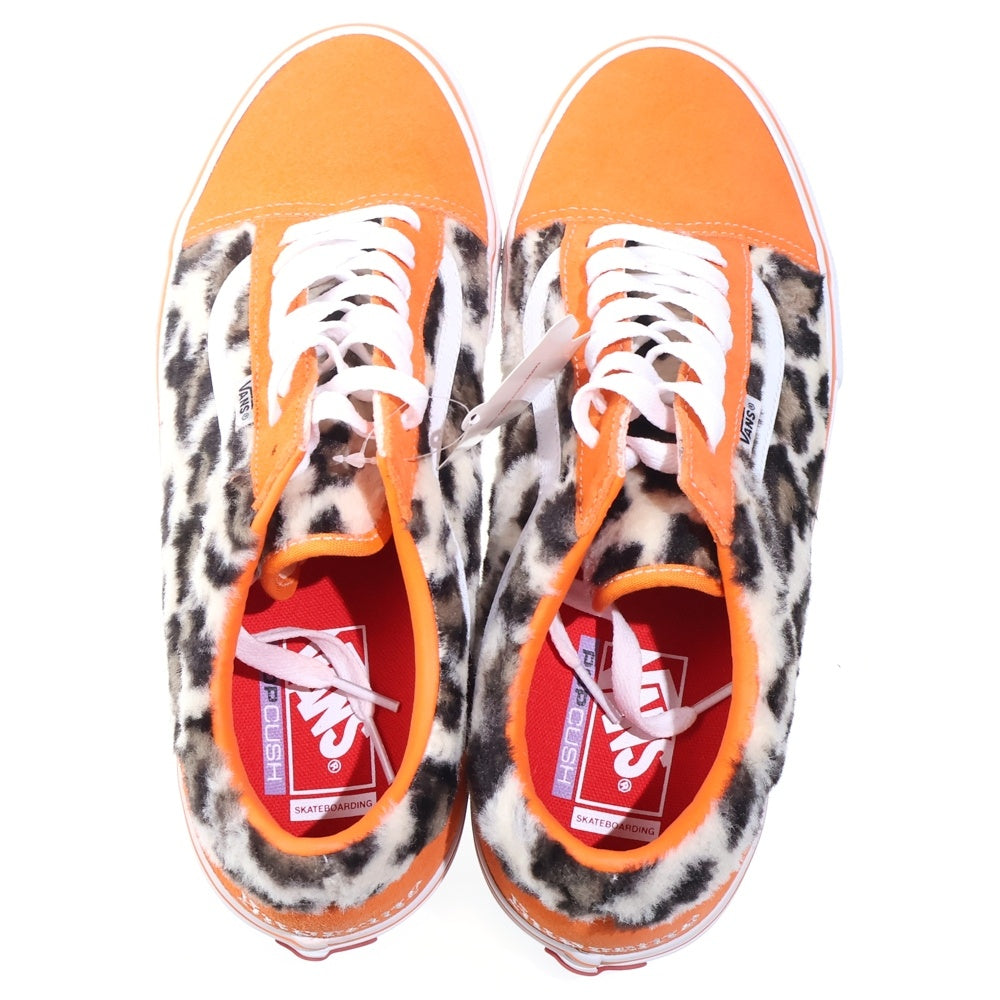 SUPREME(シュプリーム) 23AW ×Leopard Old Skool バンズ レオパード オールドスクール ローカットスニーカー オレンジ US10.5/28.5cm VN0A5FCBORA