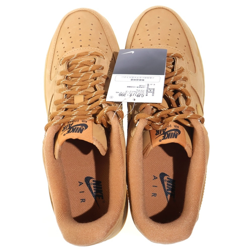 NIKE(ナイキ) AIR FORCE 1 '07 WB FLAX WHEAT エアフォース1 フラックス ウィート ローカットスニーカー ブラウン US10/28cm CJ9179-200