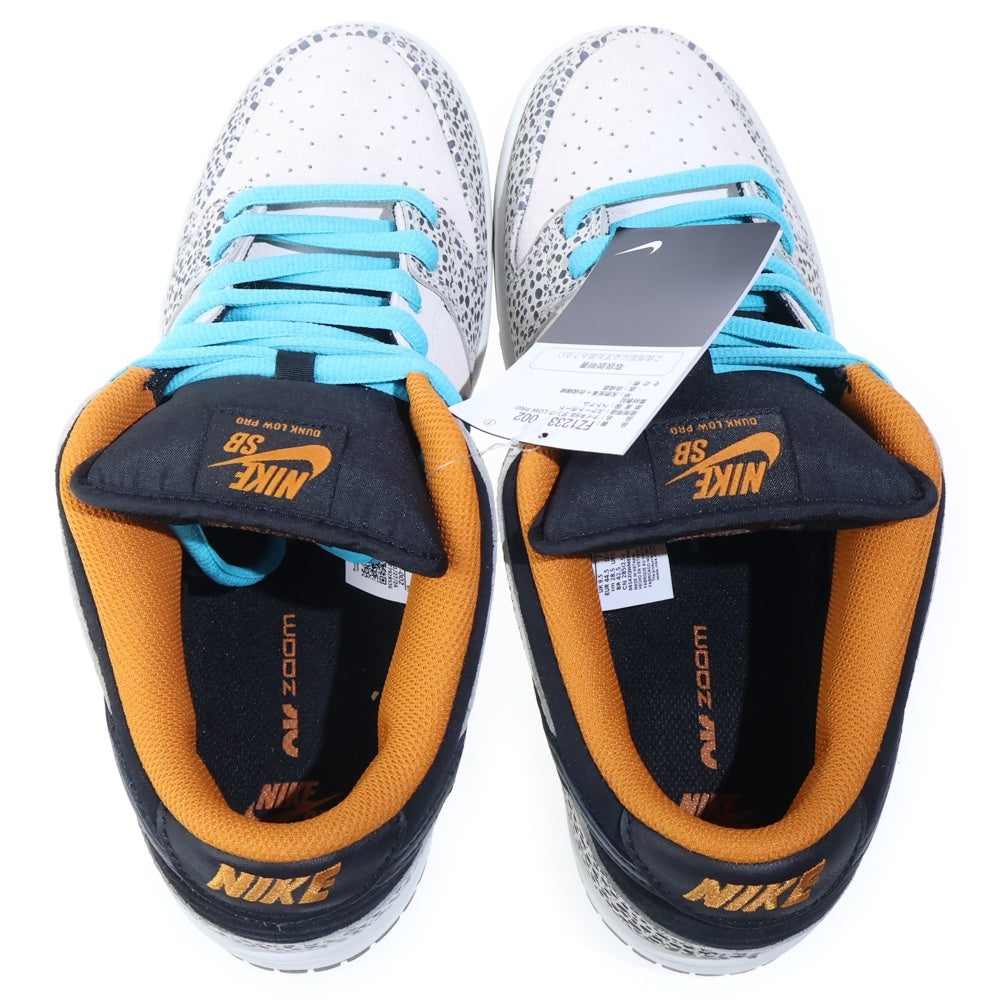 NIKE SB(ナイキエスビー) DUNK LOW PRO ELECTRIC SAFARI PHANTOM AND BLACK ダンク プロ エレクトリック サファリ ローカットスニーカー グレー/ブラック US10.5/28.5cm FZ1233-002
