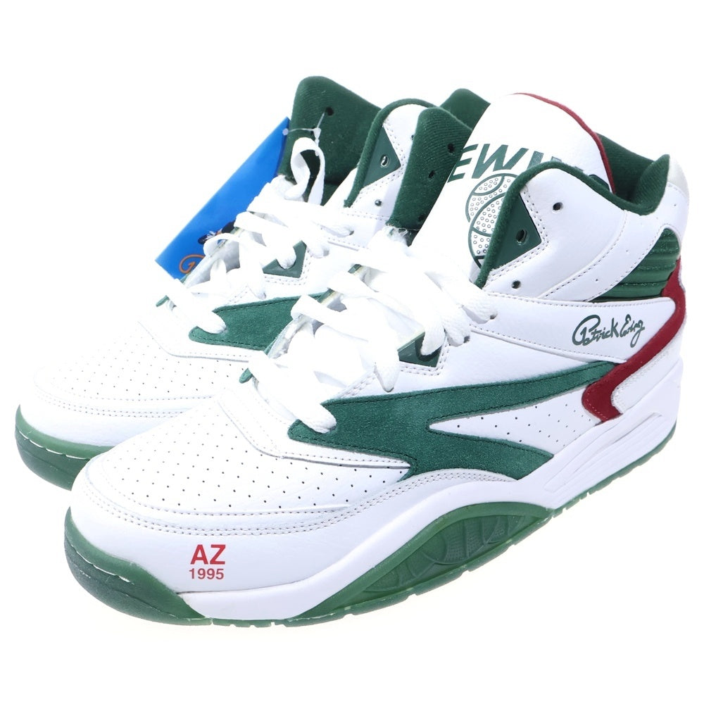 Ewing Athletics(ユーイングアスレチックス) ×AZ 1995 EWING SPORT LITE DOE OR DIE ユーイング スポーツライト ハイカットスニーカー ホワイト/グリーン 1BM00890-124