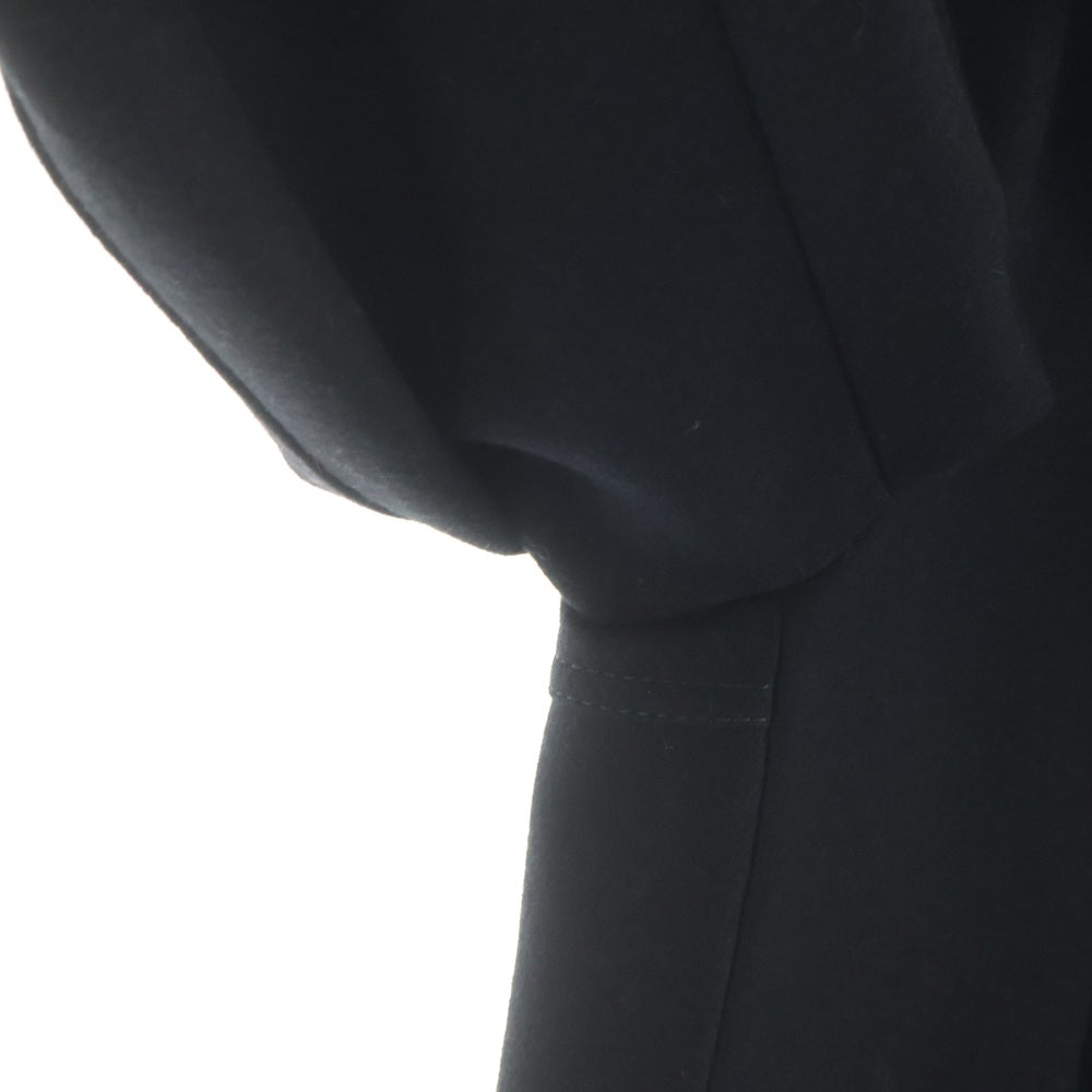 Dior HOMME(ディオールオム) ウールナイロン エポレット ダブルPコート ブラック 133C334A0315