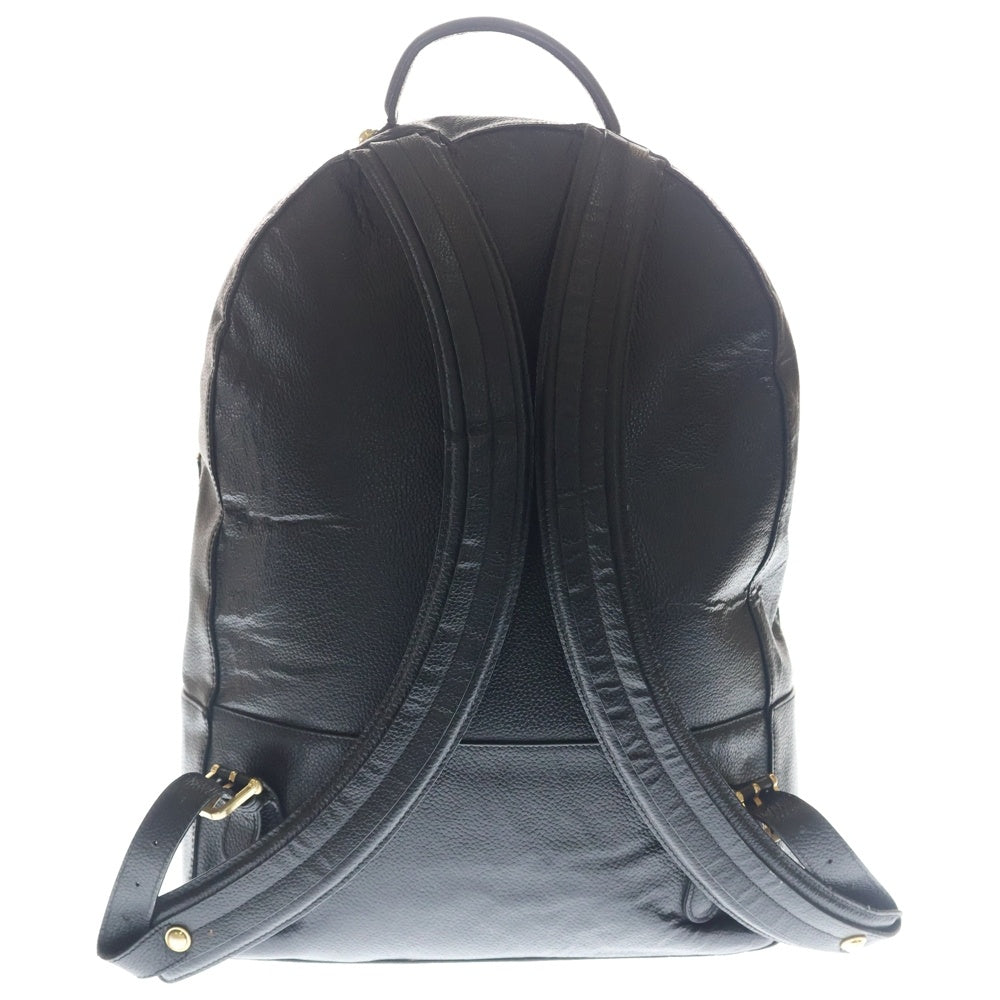 THOM BROWNE(トムブラウン) Black Leather Buckle Backpack バックル レザーバックパック リュック ブラック