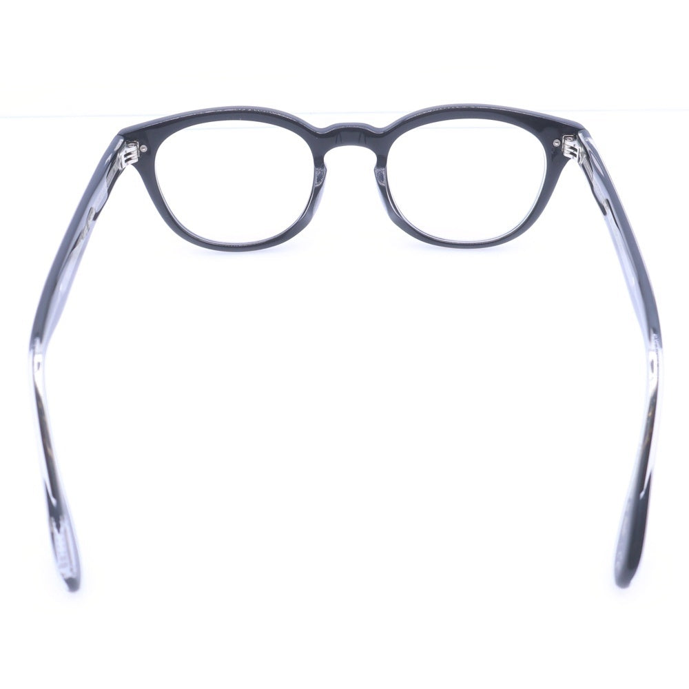 OLIVER PEOPLES(オリバーピープルズ) Sheldrake シェルドレイク ロゴ刻印 ラウンドフレーム サングラス アイウェア 眼鏡 ブラック OV5036A 1492