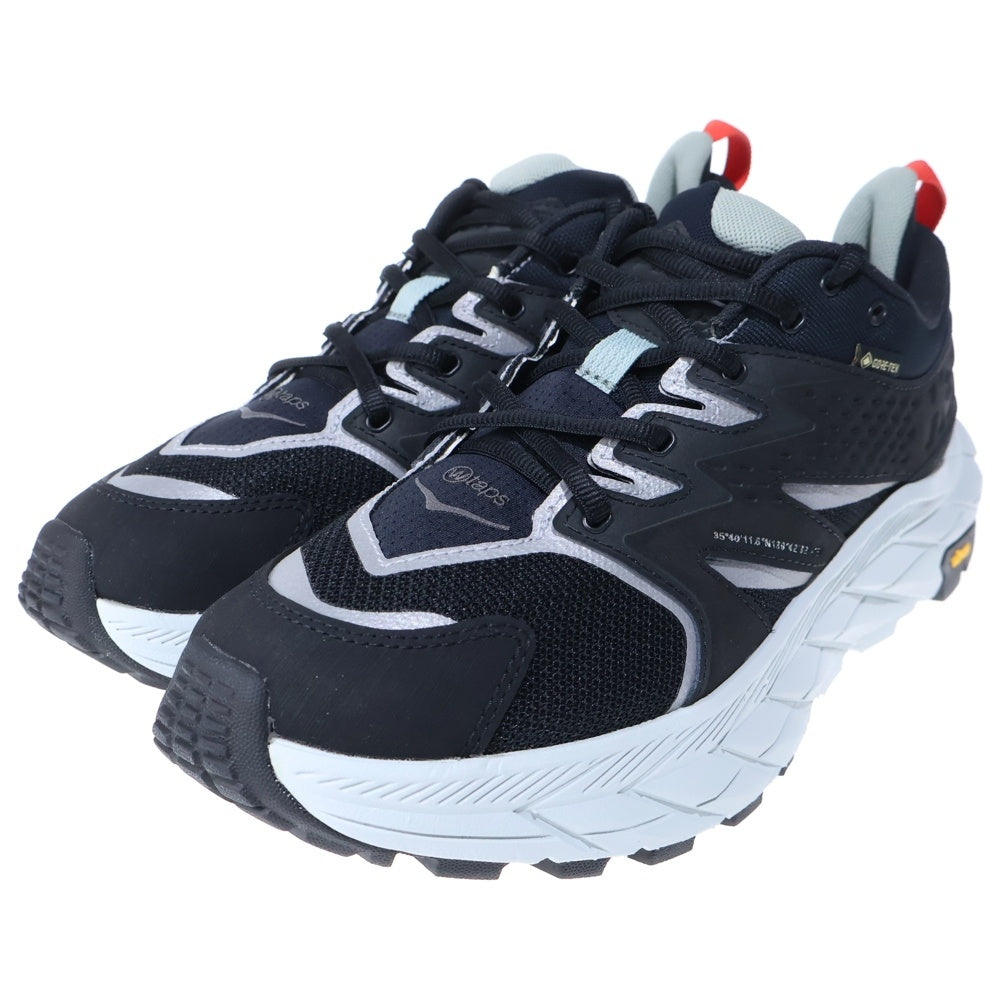 HOKA ONE ONE(ホカオネオネ) ×WTAPS U ANACAPA LOW GTX ダブルタップス アナカパ ゴアテックス ローカットスニーカー ブラック US8.5/26.5cm 1155397