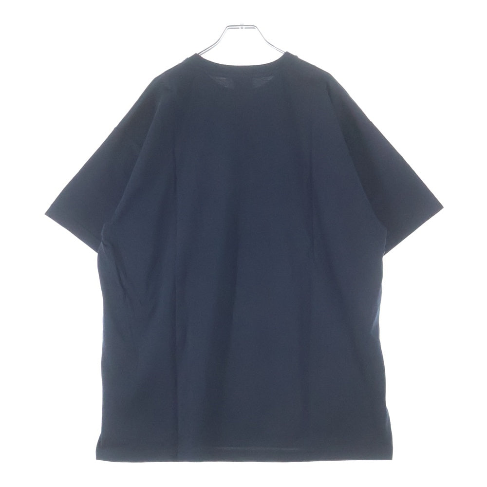 WTAPS(ダブルタップス) 25SS HG SS COTTON ロゴプリント クルーネック 半袖Tシャツ カットソー ネイビー 251ATDT-STM07S