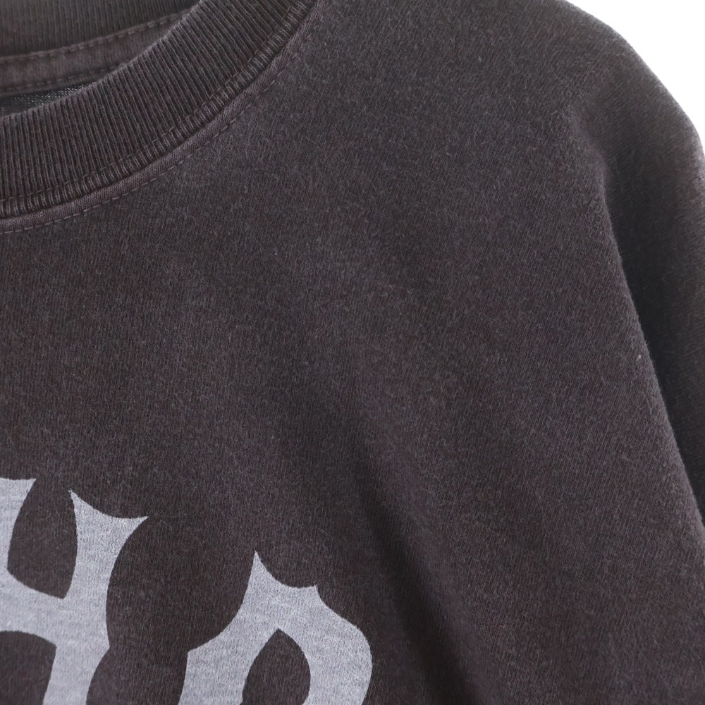 NEIGHBORHOOD(ネイバーフッド) 25AW NH . TEE LS-14 両面プリント クルーネック 長袖Tシャツ カットソー ブラウン 252PCNH-LT14