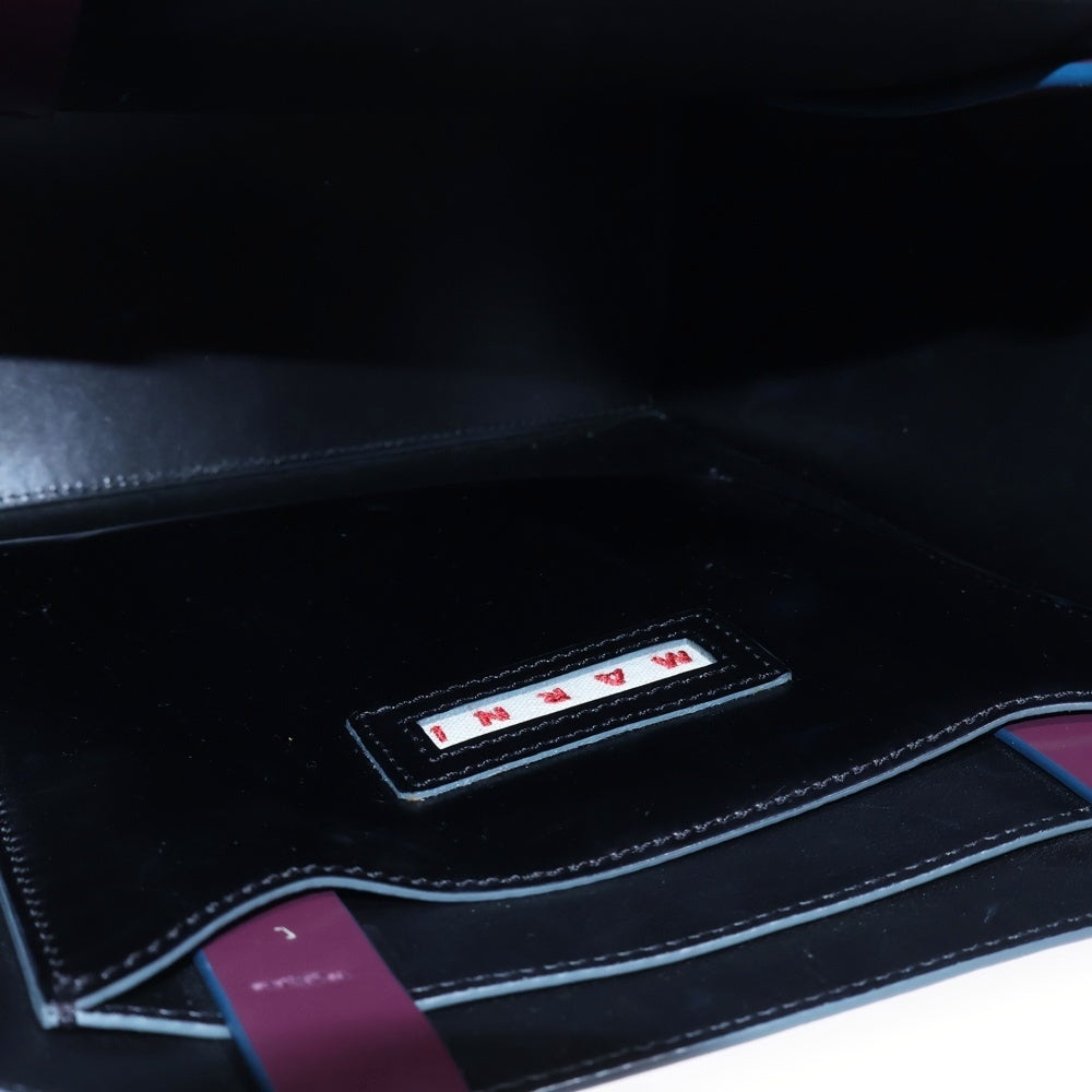 MARNI(マルニ) MUSEO ミュゼオ 2WAY レザー ショルダーバッグ ハンドバッグ ブラック SHMPV01TY0LV639
