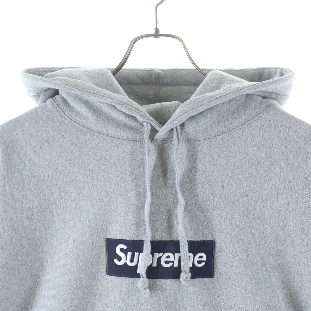 SUPREME(シュプリーム) 25AW Box Logo Hooded Sweatshirt ボックスロゴ スウェットプルオーバーパーカー フーディー グレー