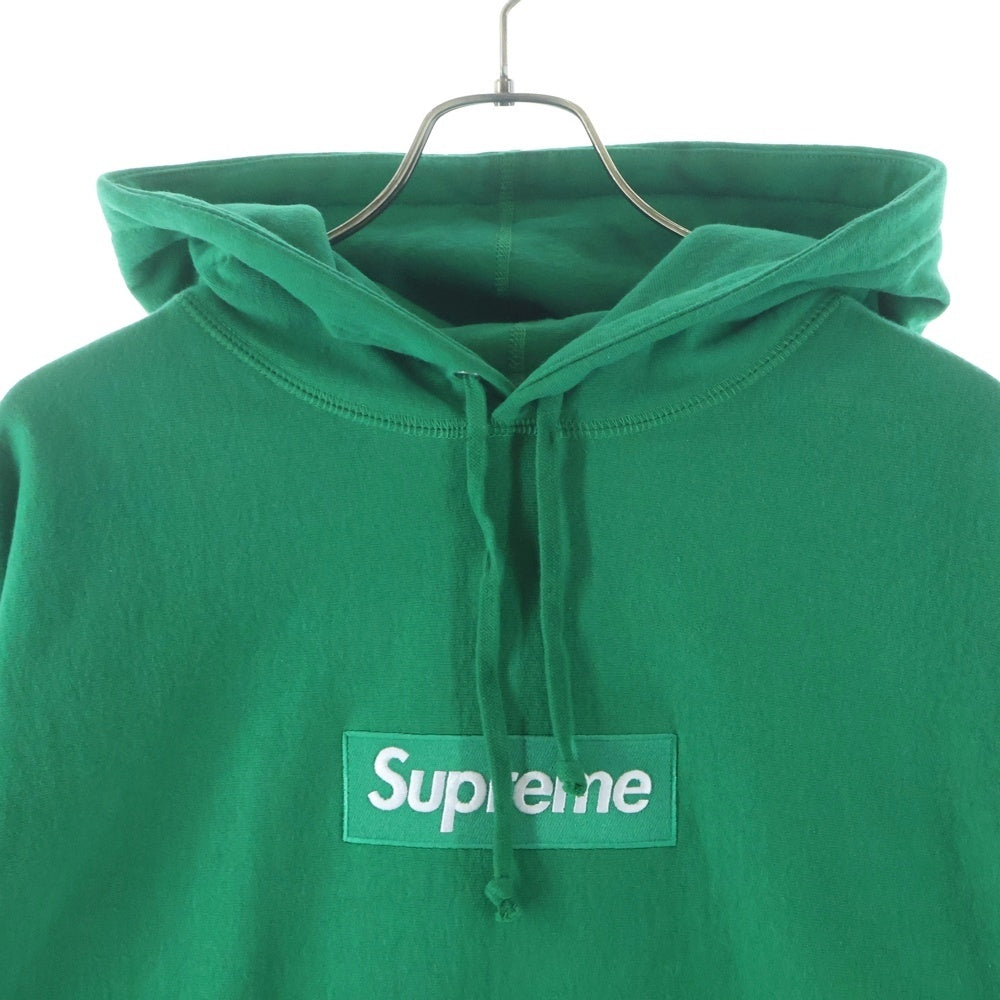 SUPREME(シュプリーム) 24AW Box Logo Hooded Sweatshirt ボックスロゴ スウェットプルオーバーパーカー フーディー グリーン