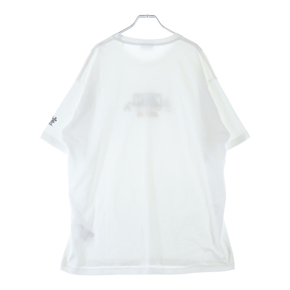 KITH(キス) ×DISNEY MICKEY&FRIENDS Family vintage tee ディズニー ミッキーアンドフレンズファミリー プリントTシャツ 半袖クルーネックカットソー ホワイト KHM031729