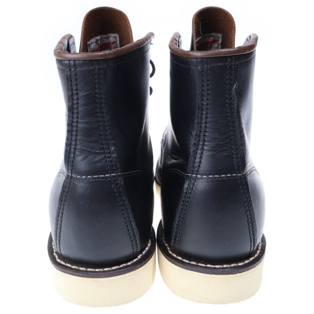 RED WING(レッド ウイング) 6 INCH CLASSIC MOC 6インチ クラシックモック USA製 レザー ブーツ ブラック