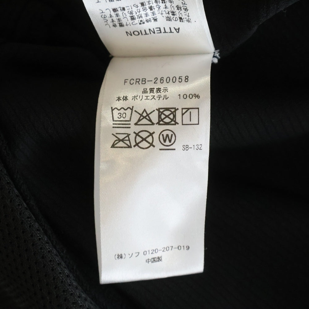 F.C.R.B./F.C.Real Bristol/FCRB(エフシーアールビー/エフシーレアルブリストル) 26SS ELITE TRAINING TRACK PANTS エリート トレーニング トラックパンツ ブラック FCRB-260058