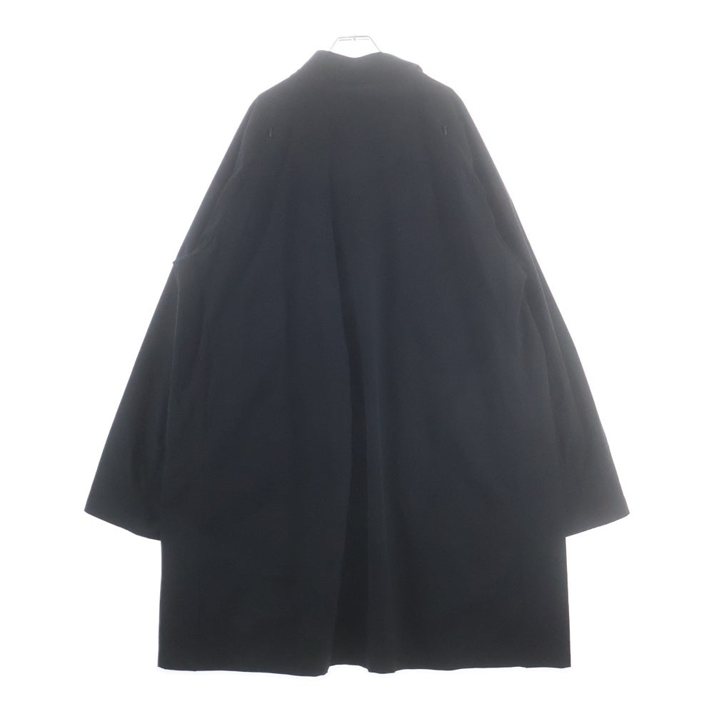 SOPHNET.(ソフネット) 26SS EX. EDUVACATION COAT イーエックス エデュバケーション ステンカラーコート ブラック SPNT-260049