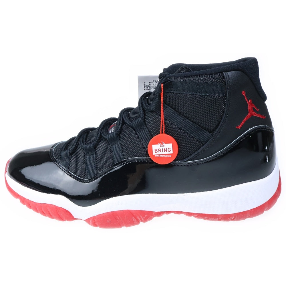 NIKE(ナイキ) AIR JORDAN 11 RETRO BRED エアジョーダン11 レトロ ブレッド ハイカットスニーカー ブラック/レッド US13/31cm 378037-061