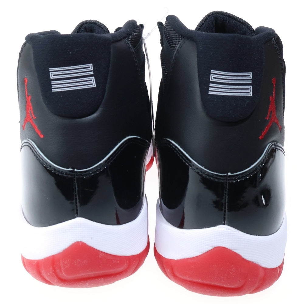 NIKE(ナイキ) AIR JORDAN 11 RETRO BRED エアジョーダン11 レトロ ブレッド ハイカットスニーカー ブラック/レッド US13/31cm 378037-061