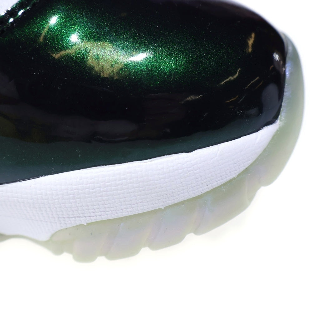 NIKE(ナイキ) AIR JORDAN 11 RETRO LOW IRIDESCENT エアジョーダン11 レトロ イリディセント ローカットスニーカー ホワイト/ブラック US13/31cm 528895-145