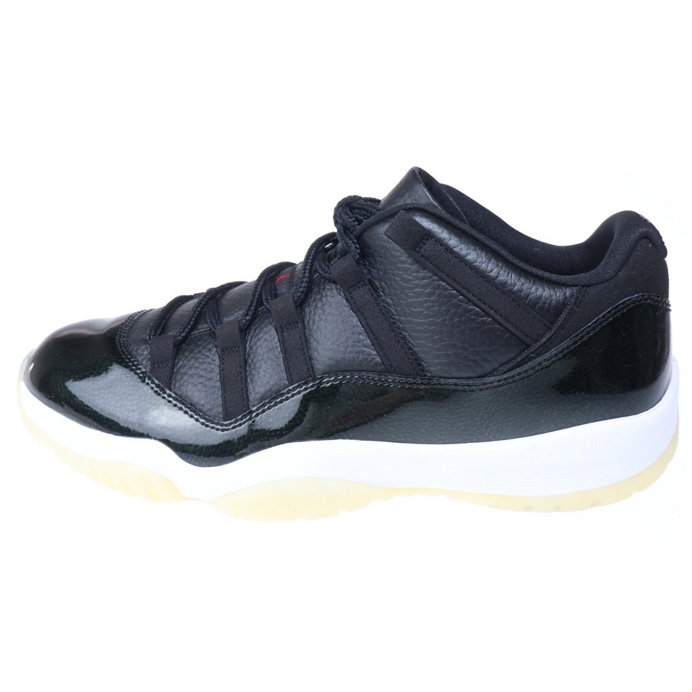 NIKE(ナイキ) AIR JORDAN 11 RETRO LOW 72-10 エアジョーダン11 レトロ ローカットスニーカー ブラック US13/31cm AV2187-001