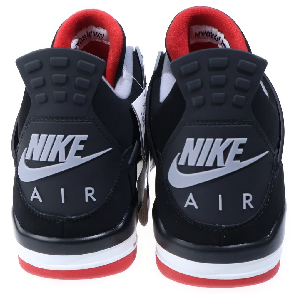 NIKE(ナイキ) AIR JORDAN 4 RETRO BRED エアジョーダン4 レトロ ブレッド ハイカットスニーカー ブラック US13/31cm 308497-060
