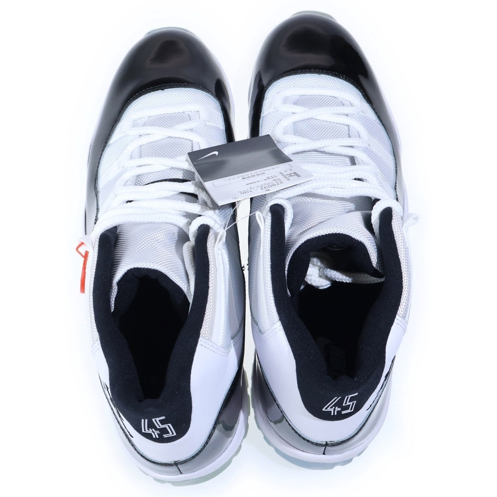 NIKE(ナイキ) AIR JORDAN 11 RETRO CONCORD エアジョーダン 11 レトロ コンコルド ハイカットスニーカー ブラック/ホワイト US13/31cm 378037-100