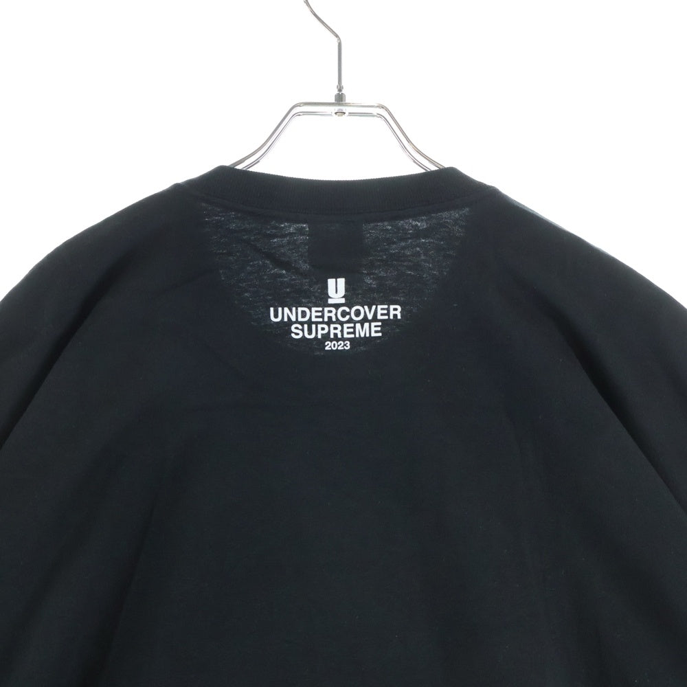 SUPREME(シュプリーム) 23SS ×UNDERCOVER Tag Tee アンダーカバー タグプリントTシャツ 半袖クルーネックカットソー ブラック
