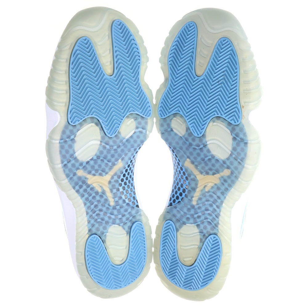 NIKE(ナイキ) 【観賞用 2016年製】 AIR JORDAN 11 RETRO LOW UNIVERSITY BLUE エアジョーダン 11 レトロ ユニバーシティ ローカットスニーカー US13/31cm 528895-106