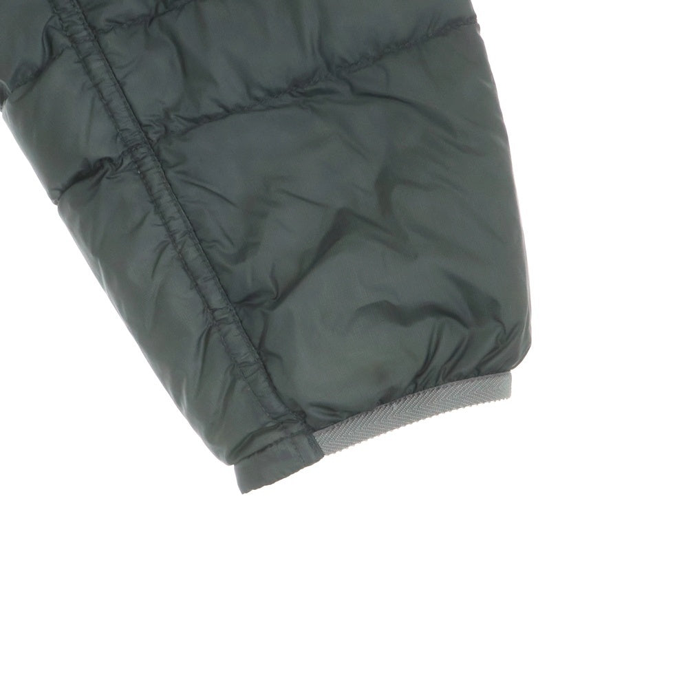 THE NORTH FACE PURPLE LABEL(ノースフェイスパープルレーベル) Field Down Jacket フィールドダウンジャケット 胸ロゴ刺繍 ノーカラー ジップアップジャケット グレー ND2057N