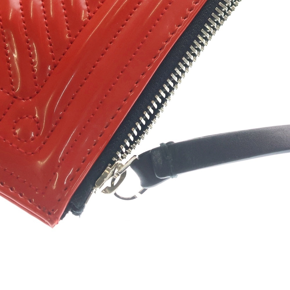 NO BRAND(ノーブランド) CORTO MOLTEDO (コルトモルテド) CASSETTE BIG CLUTCH カセット ビッグ クラッチバッグ オレンジ レディース