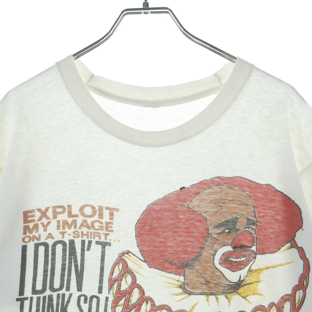VINTAGE(ヴィンテージ) 90S VINTAGE IN LIVNG COLOR HOMEY THE COWN 1990 TEE ヴィンテージ インリビングカラー ホーミーザクラウン フロントプリントTシャツ 半袖クルーネック