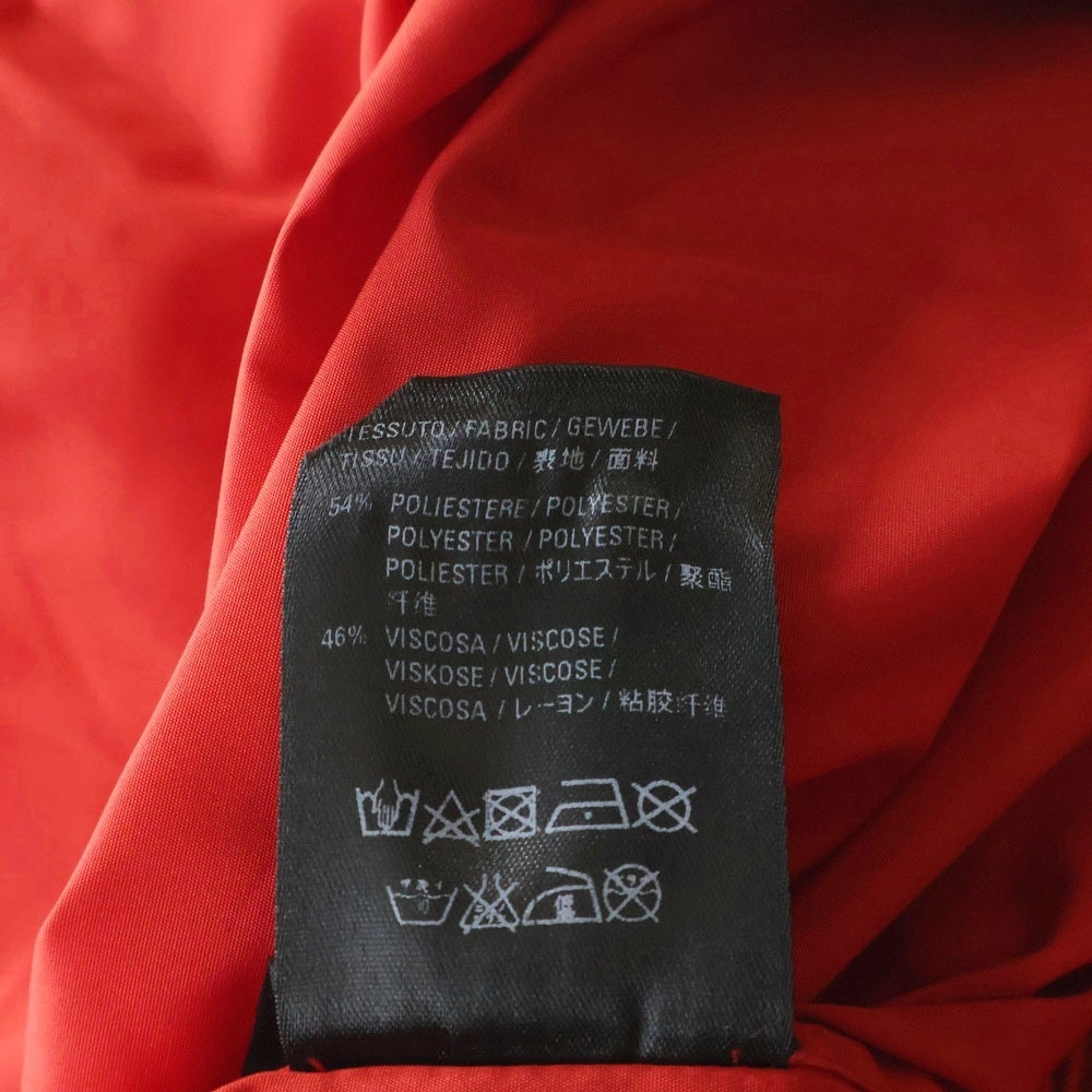 BALENCIAGA(バレンシアガ) Back Logo Nylon Jacket バックロゴプリント ナイロンジャケット レッド 556238 TYD36
