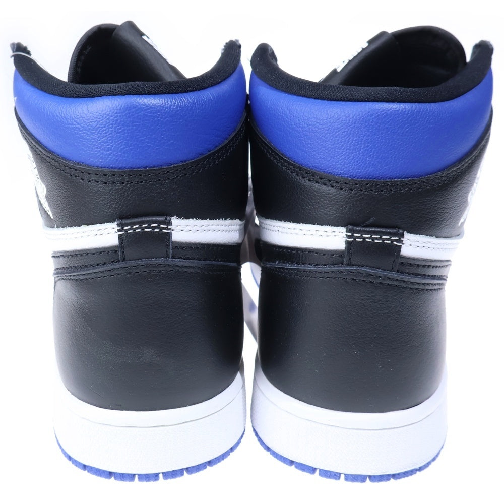 NIKE(ナイキ) AIR JODAN 1 RETRO HIGH OG エアジョーダン レトロ ハイカットスニーカー ブルー/ブラック US9.5/27.5cm 555088-041