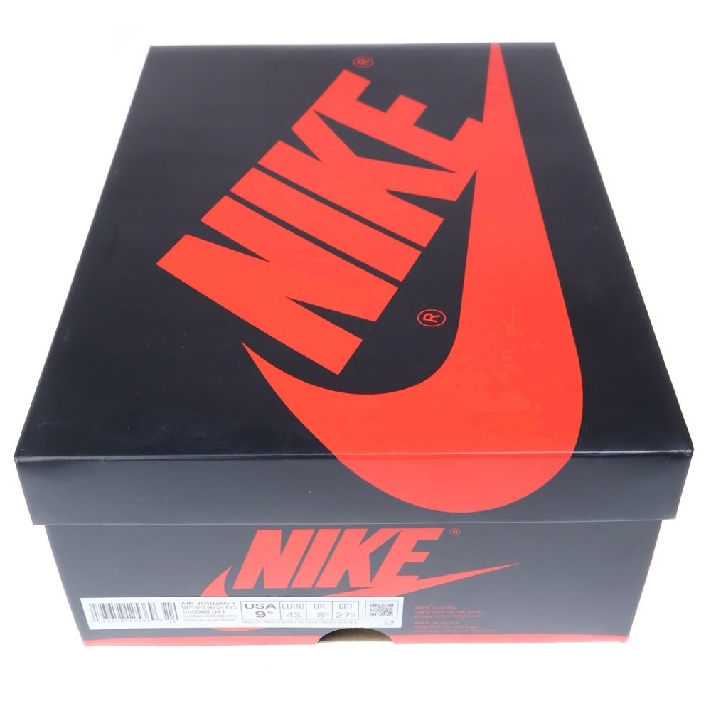 NIKE(ナイキ) AIR JODAN 1 RETRO HIGH OG エアジョーダン レトロ ハイカットスニーカー ブルー/ブラック US9.5/27.5cm 555088-041