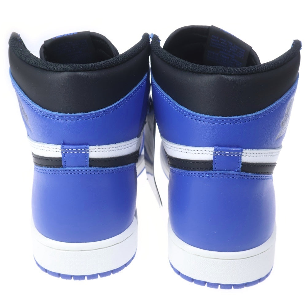 NIKE(ナイキ) AIR JODAN 1 RETRO HIGH OG エアジョーダン レトロ ハイカットスニーカー ブルー/ホワイト US9/27cm 555088-403