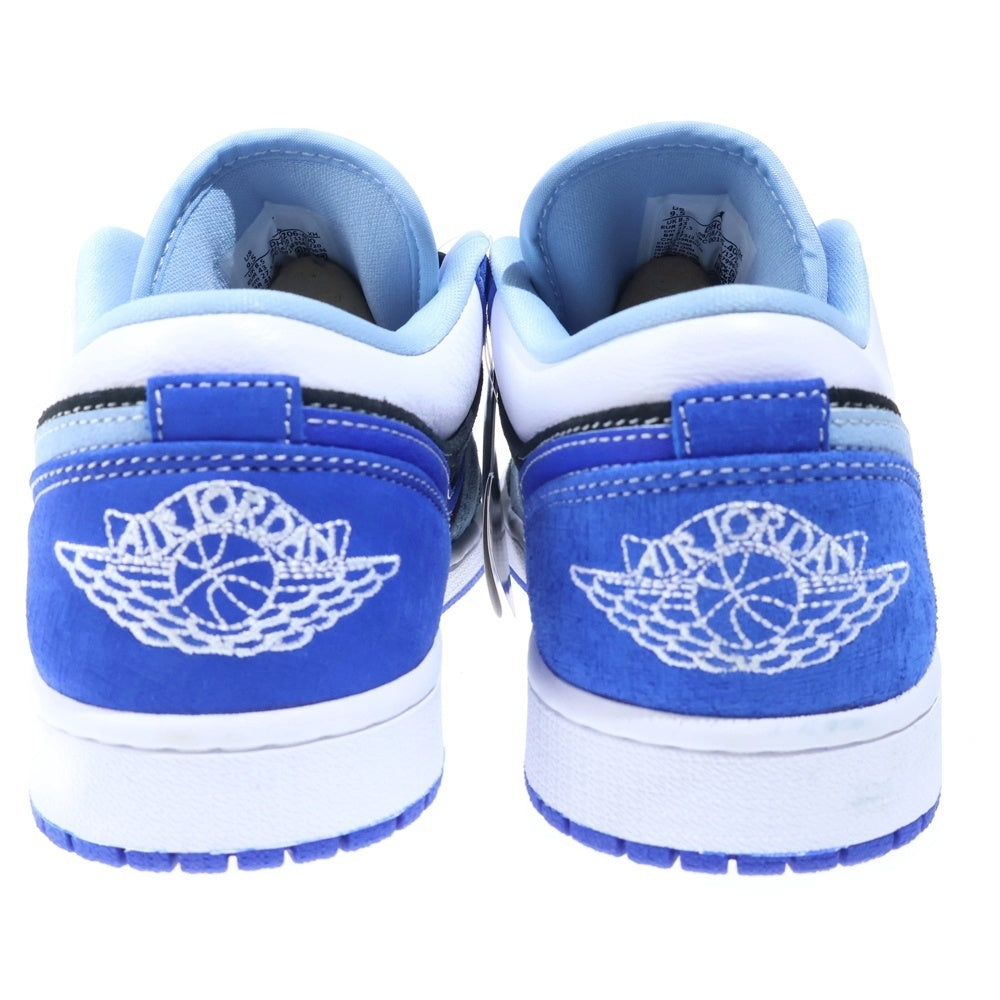 NIKE(ナイキ) AIR JODAN 1 LOW SE エアジョーダン ローカットスニーカー ブラック/ブルー US9.5/27.5cm DH0206-400