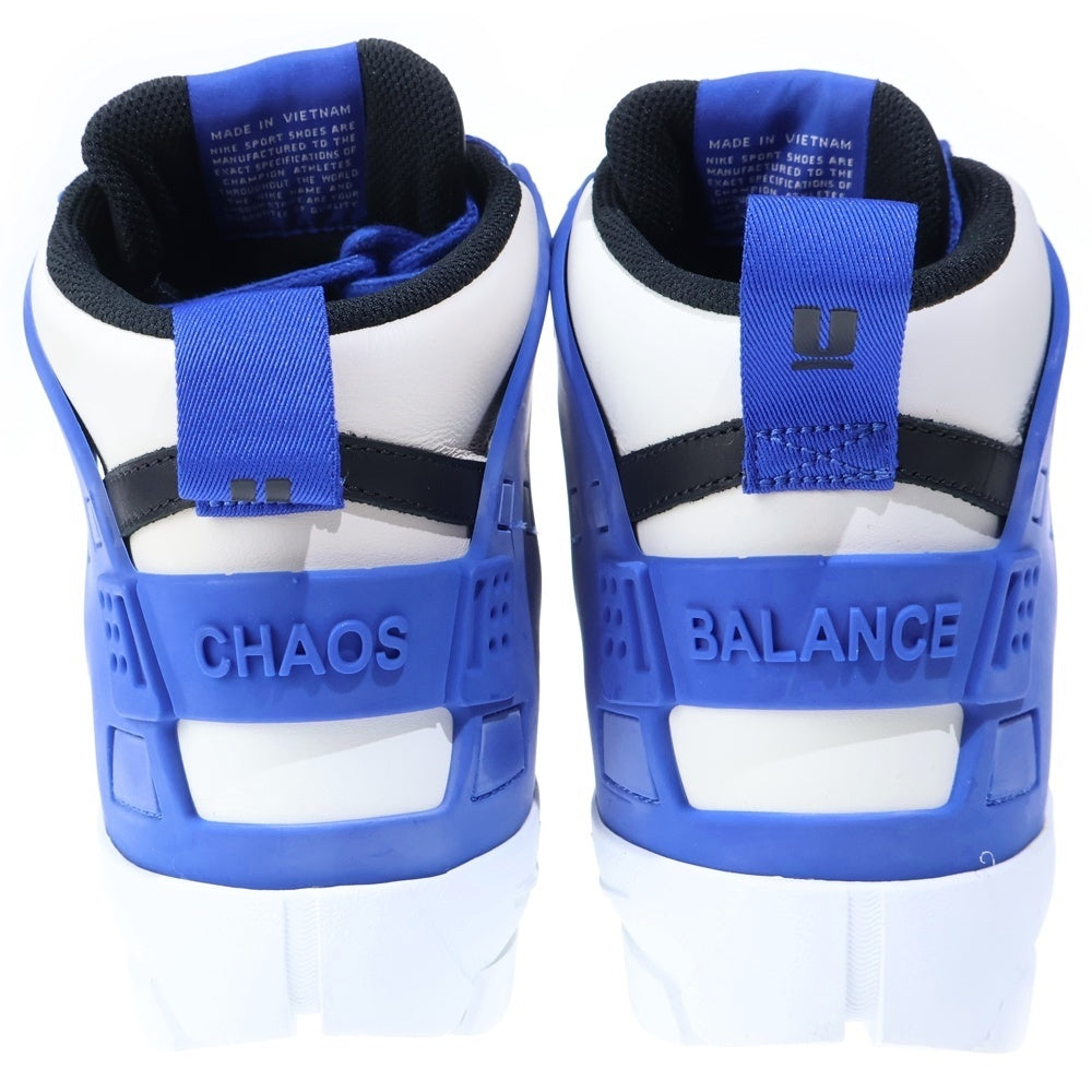 NIKE(ナイキ) ×UNDERCOVER SFB JUNGLE DUNK/UNDERCOVER アンダーカバー ジャングルダンク ハイカットスニーカー ブルー/ホワイト US9/27cm 910092-100