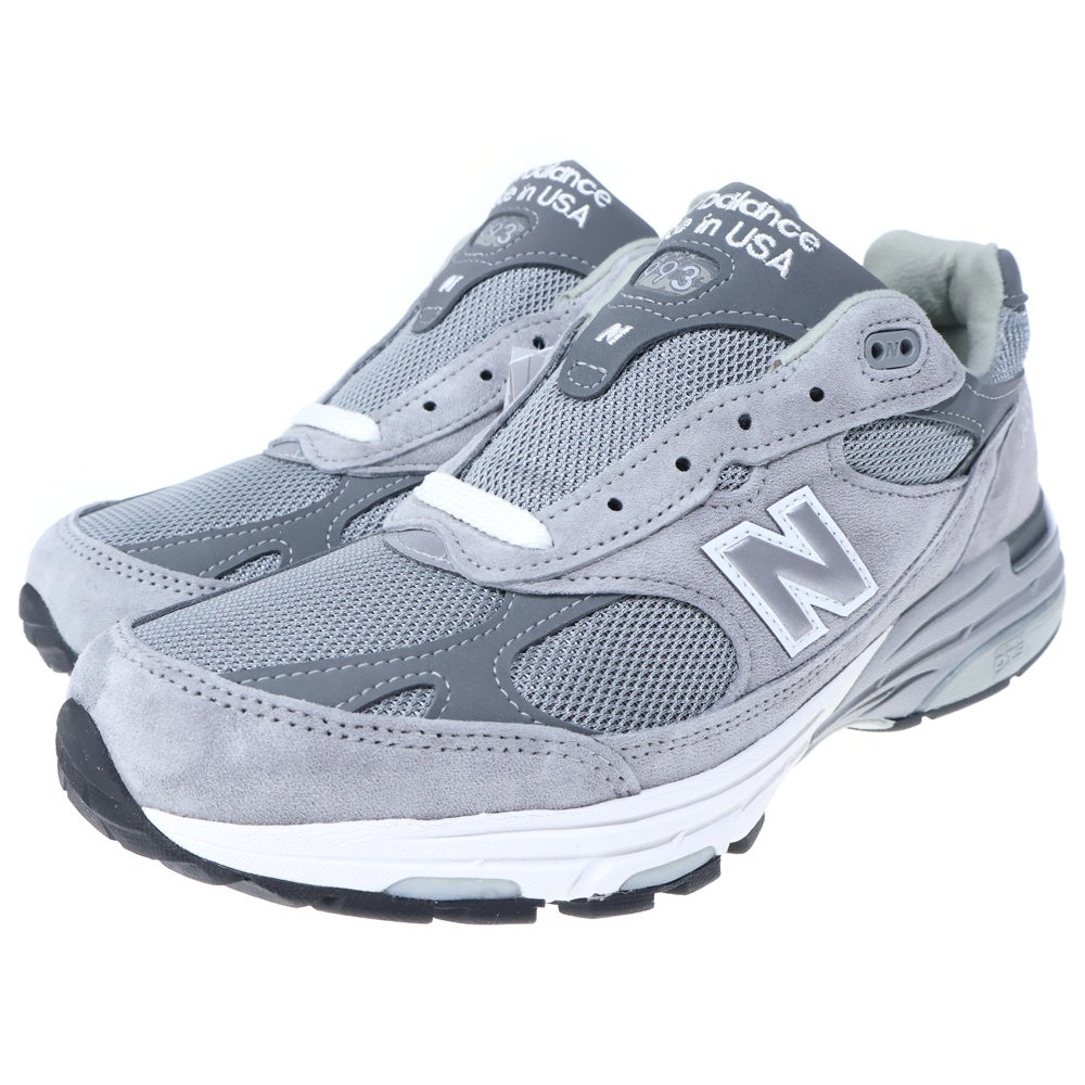 New Balance(ニューバランス) MR993GL スウェード ローカットスニーカー グレー US9/27cm