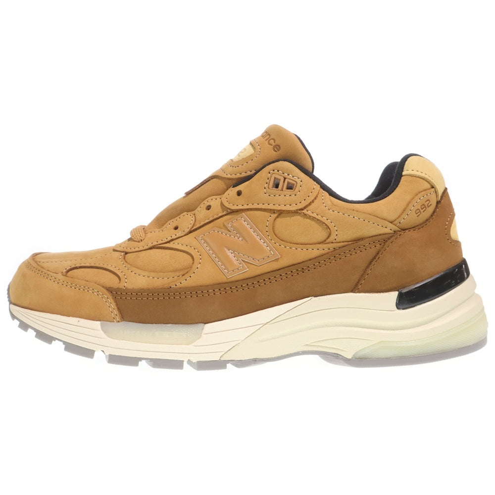 New Balance(ニューバランス) M992LX スウェード ローカットスニーカー ブラウン US9/27cm