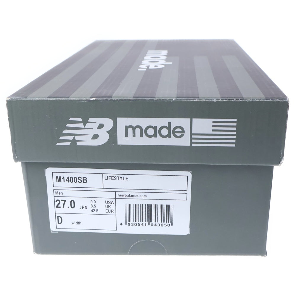 New Balance(ニューバランス) M1400SB スウェード ローカットスニーカー グレー US9/27cm