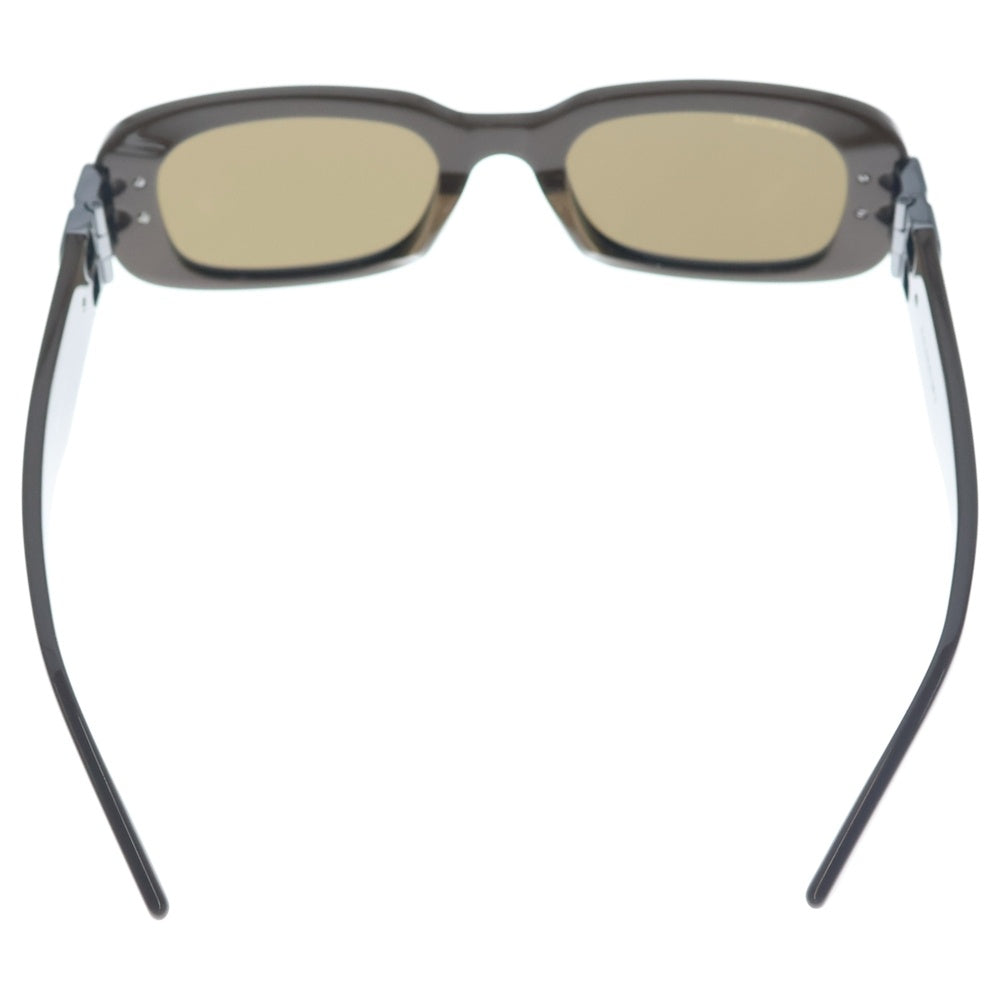 BALENCIAGA(バレンシアガ) BB0310SK 004 テンプルBBロゴ スクエアシェイプ カラーレンズ サングラス アイウェア メガネ ブラウン レディース